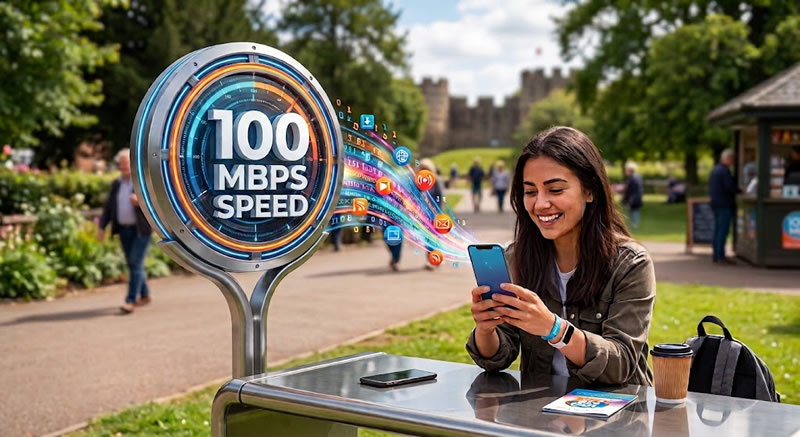 100Mbps Speed