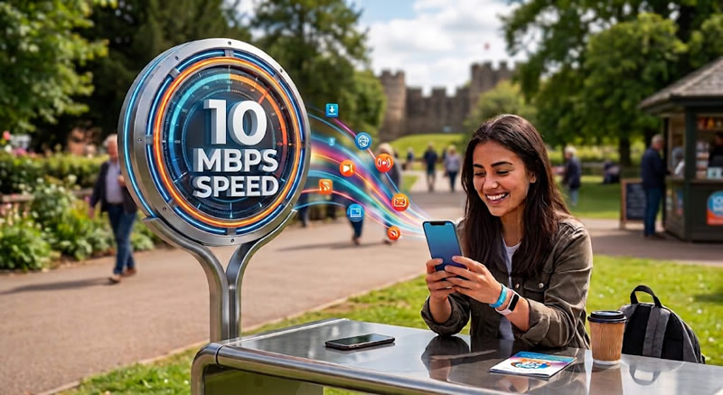 10Mbps Speed