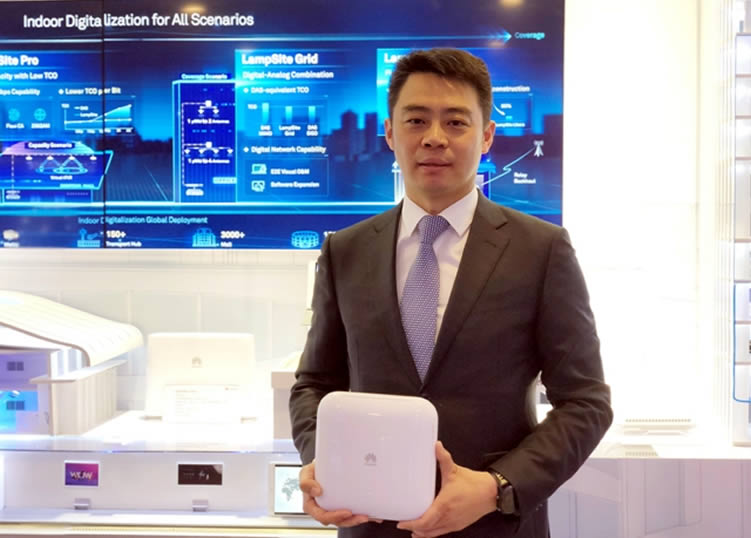 5G lampcell from Huawei