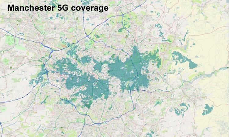 EE 5G Manchester