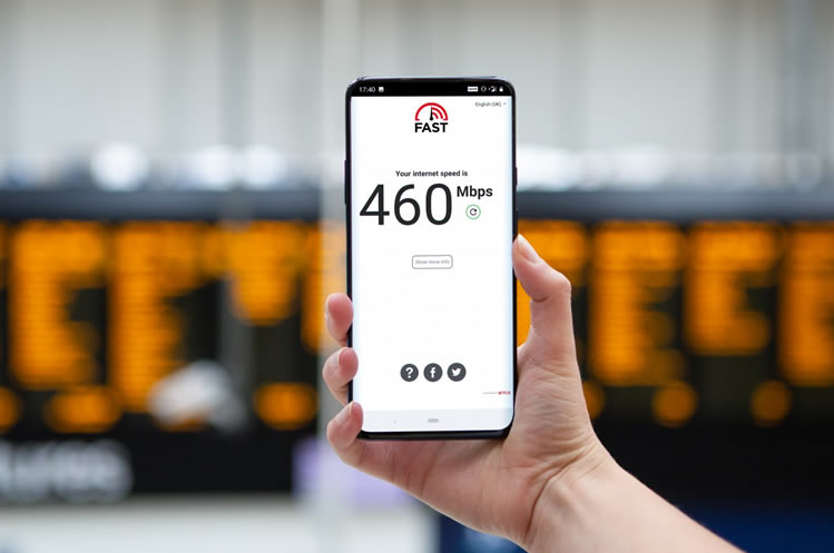 EE 5G speed at Waterloo