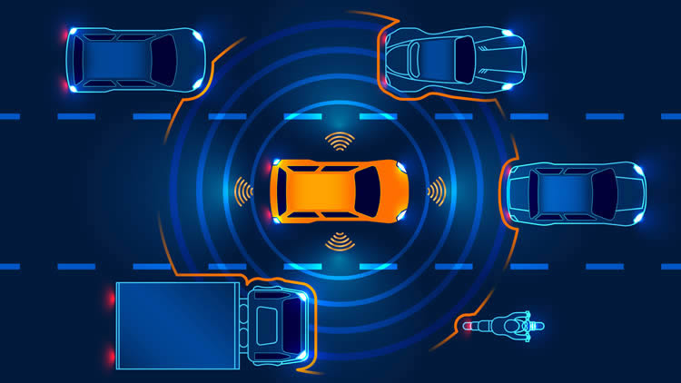 Autonomous vehicles 5G