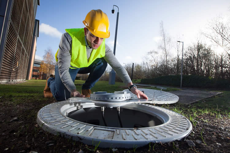 Vodafone  manhole