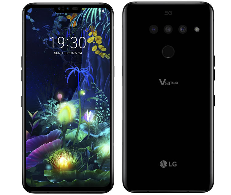 LG V50 5G smartphone