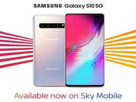 Galaxy S10 5G and A90 5G available order now on Sky Mobile