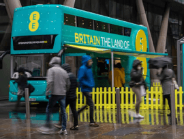 Chance to checkout 5G on the EE Experiential Bus tour