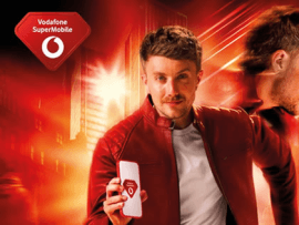 Vodafone SuperMobile will prioritise your connection and guarantee a minimum speed